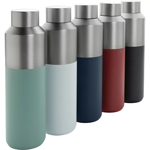 Bouteille Fluid en acier recyclé certifié RCS, 600ml, bleu marine, Image 5