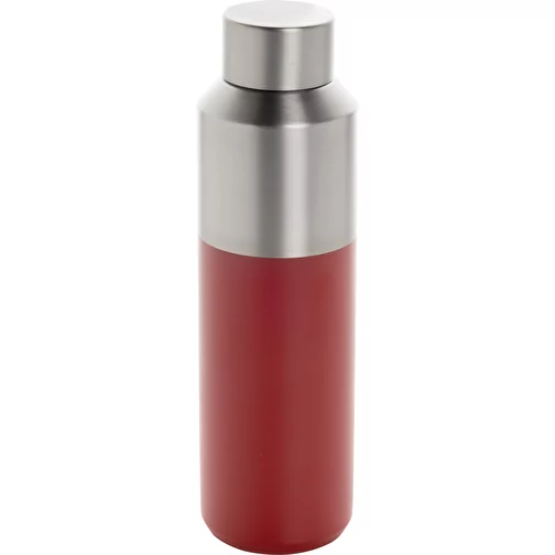 Bouteille de fluide en acier recyclé certifié RCS, 600ml, rouge, Image 1