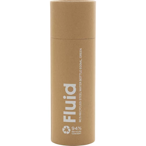 Bouteille de fluide en acier recyclé certifié RCS, 600ml, vert, Image 19