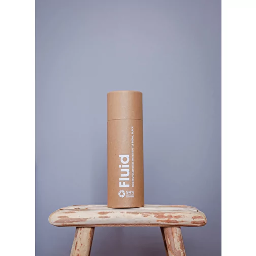 Bouteille de fluide en acier recyclé certifié RCS, 600ml, blanc, Image 8