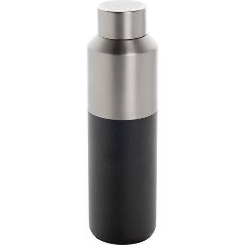Bouteille de fluide en acier recyclé certifié RCS, 600ml, noir, Image 2