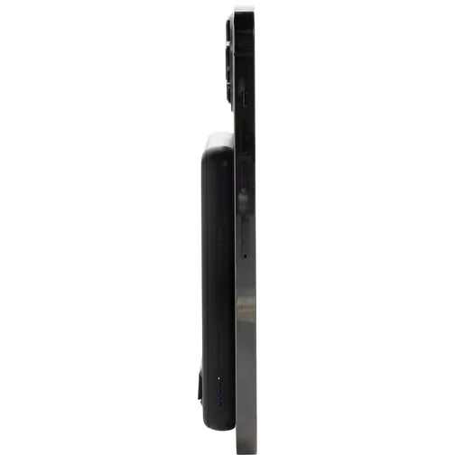 Banque d\'énergie magnétique en bambou Zen 5000mAh 5W en plastique RCS r, noir, Image 8