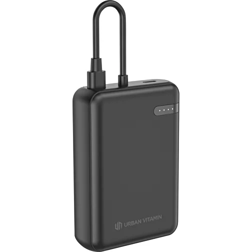 Urban Vitamin Fullerton RCS rec. 10.000 20W PD Powerbank, noir, Image 1