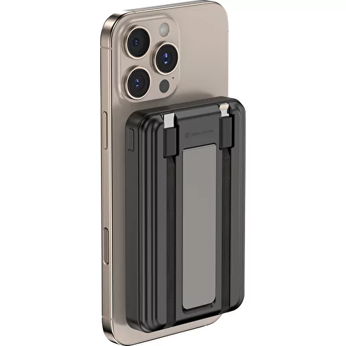 Urban Vitamin Delano 5-en-1 10.000mAh 20W PD magn. powerbank, noir, Image 12