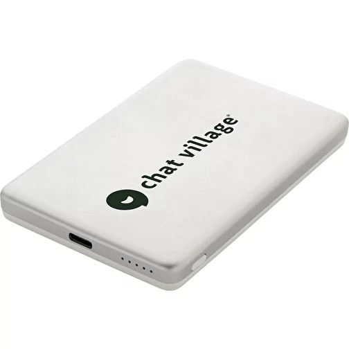 Orion 5.000mAh 5W powerbank magnétique en RCS rec. alu, argenté, Image 8
