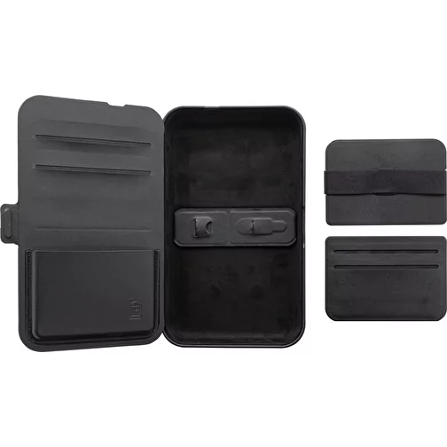 Swiss Peak Travel-Case en RCS rec. PU avec chargeur 3 en 1, noir, Image 7