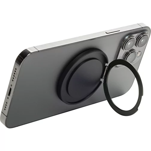 Terra Magnetic support magnétique pour téléphone portable avec anneau, gris, Image 1