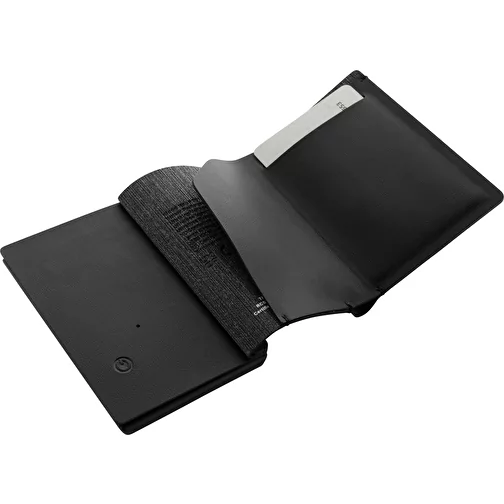 Seekcard RCS rPolyester Étui pour cartes avec localisation mondiale, noir, Image 2