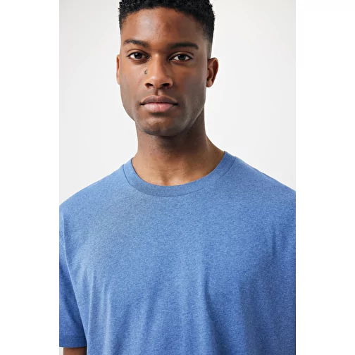 Iqoniq Teide T-shirt en coton recyclé, heather blue, Image 12