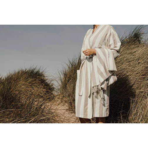 VINGA Ornos GRS Peignoir de hammam L/XL, beige, Image 9