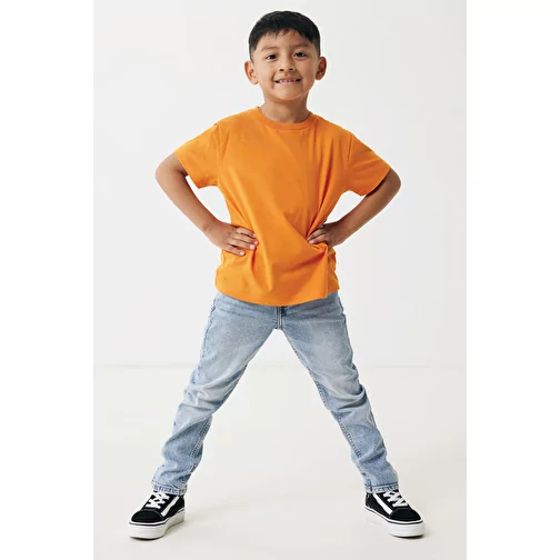 Iqoniq Koli Kids T-shirt en coton recyclé, orange, Image 8