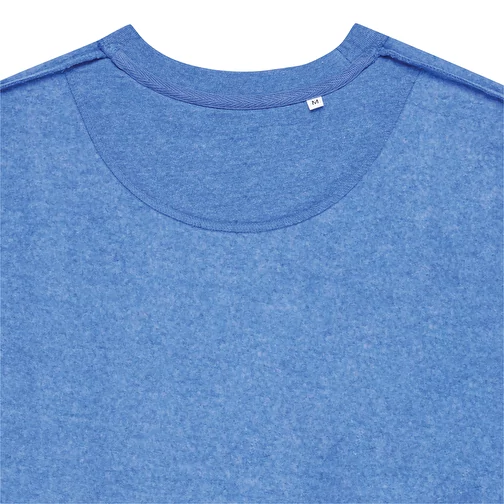 Iqoniq Denali non teint. Sweat à col rond en BW recyclé, heather blue, Image 3