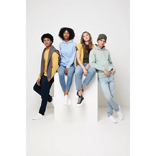 Sweat col rond Iqoniq Zion en coton recyclé, ochre yellow, Image 13