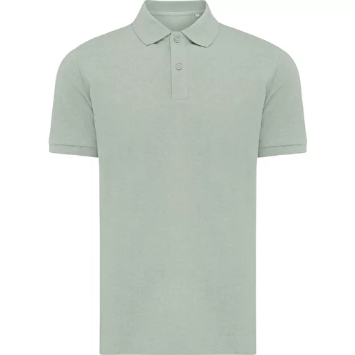 Polo piqué Iqoniq Yosemite en coton recyclé, Iceberg green, Image 1