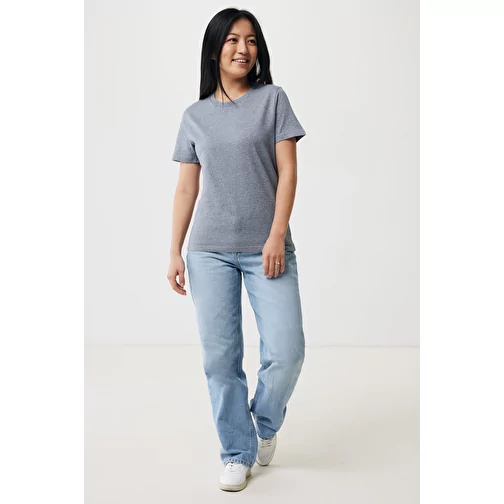 Iqoniq Brett T-shirt en coton recyclé, light heather navy, Image 8