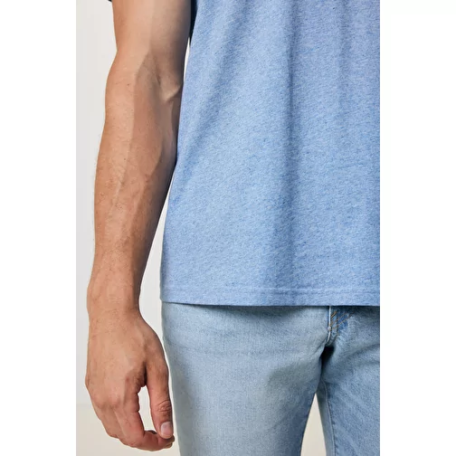 Iqoniq Sierra Lightweight T-shirt en coton recyclé, light heather blue, Image 14