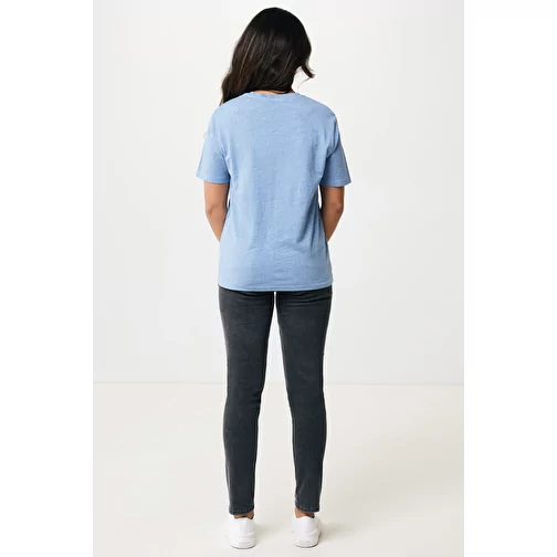 Iqoniq Sierra Lightweight T-shirt en coton recyclé, light heather blue, Image 6