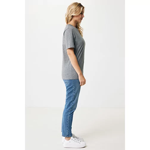 T-shirt Iqoniq Sierra Lightweight en coton recyclé, non teint anthracite clair, Image 6