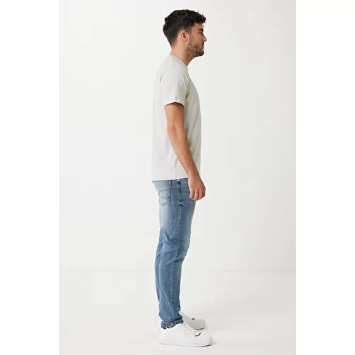 T-shirt Iqoniq Sierra Lightweight en coton recyclé, gris clair non teint, Image 12