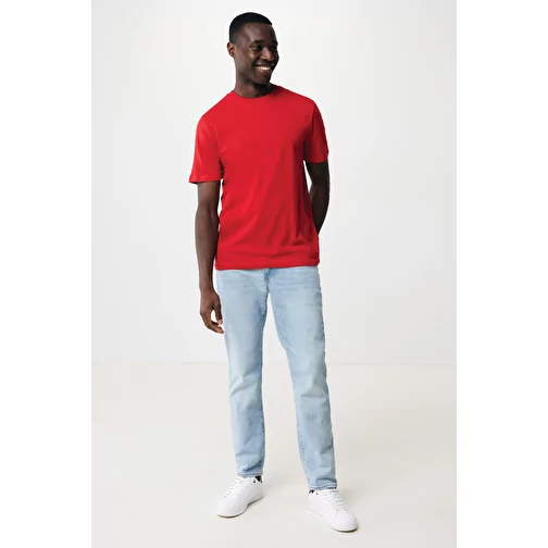 Iqoniq Sierra Lightweight T-shirt en coton recyclé, rouge, Image 10