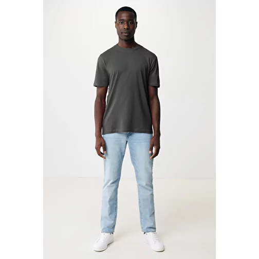 Iqoniq Sierra Lightweight T-shirt en coton recyclé, anthracite, Image 6