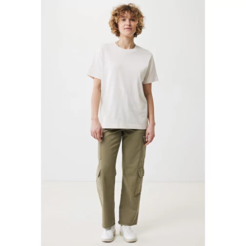 Iqoniq Kakadu relaxed T-shirt en coton recyclé, ivory white, Image 7