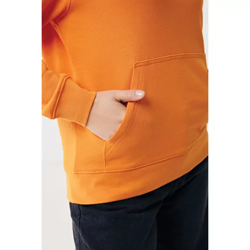 Sweat à capuche Iqoniq Rila Lightweight en coton recyclé, orange, Image 11