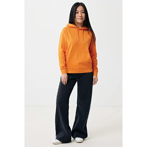 Sweat à capuche Iqoniq Rila Lightweight en coton recyclé, orange, Image 6