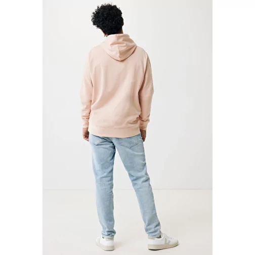 Sweat à capuche Iqoniq Rila Lightweight en coton recyclé, peach nectar, Image 7