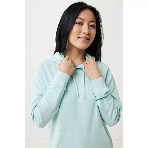 Sweat à capuche Iqoniq Rila Lightweight en coton recyclé, crushed mint, Image 9