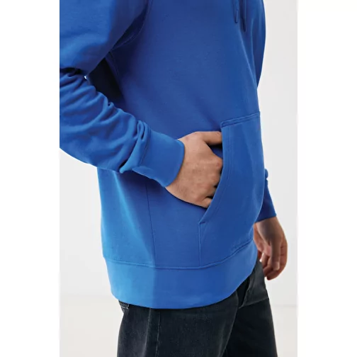 Sweat à capuche Iqoniq Rila Lightweight en coton recyclé, bleu roi, Image 16