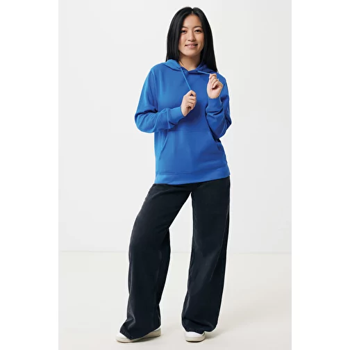 Sweat à capuche Iqoniq Rila Lightweight en coton recyclé, bleu roi, Image 5