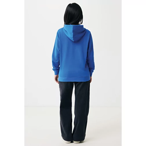 Sweat à capuche Iqoniq Rila Lightweight en coton recyclé, bleu roi, Image 8
