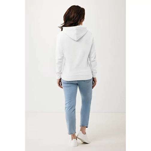 Sweat à capuche Iqoniq Rila Lightweight en coton recyclé, blanc recyclé, Image 8