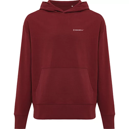 Sweat-shirt Iqoniq Yoho Relax en coton recyclé, bordeaux, Image 3