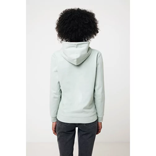 Sweat à capuche Iqoniq Jasper en coton recyclé, Iceberg green, Image 10