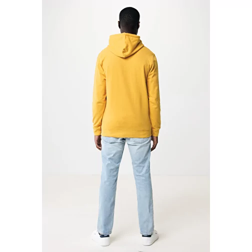 Sweat à capuche Iqoniq Jasper en coton recyclé, ochre yellow, Image 8
