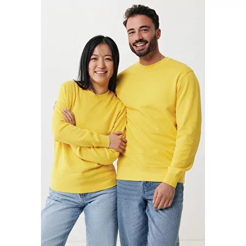 Iqoniq Etosha Lightweight Sweater en coton recyclé, jaune, Image 5