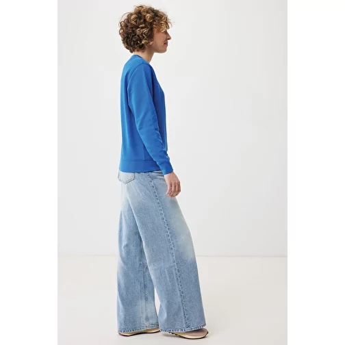 Iqoniq Etosha Lightweight Sweater en coton recyclé, bleu roi, Image 13