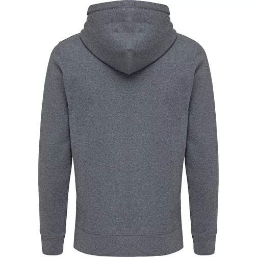 Sweat à capuche zippé Iqoniq Abisko en coton recyclé, heather anthracite, Image 2