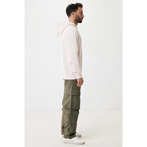 Iqoniq Yengo Hoodie avec poches latérales en rec. coton, cloud pink, Image 14