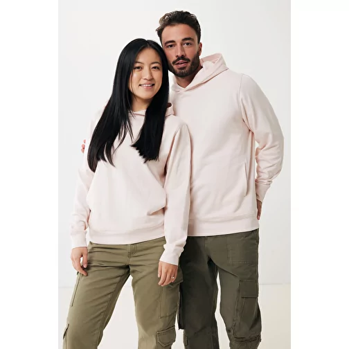 Iqoniq Yengo Hoodie avec poches latérales en rec. coton, cloud pink, Image 5