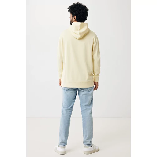 Iqoniq Yengo Hoodie avec poches latérales en rec. coton, cream yellow, Image 12