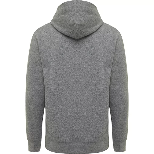 Iqoniq Yengo Hoodie avec poches latérales en rec. coton, light heather anthracite, Image 2