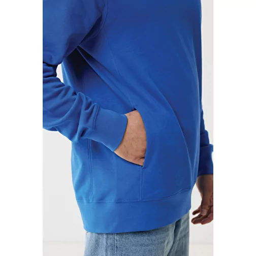 Iqoniq Yengo Hoodie avec poches latérales en rec. coton, bleu roi, Image 16