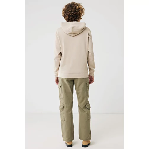 Iqoniq Yengo Hoodie avec poches latérales en rec. coton, desert, Image 17