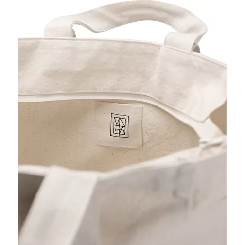 VINGA Hilo AWARET Sac à fermeture éclair en toile rec., blanc cassé, Image 3
