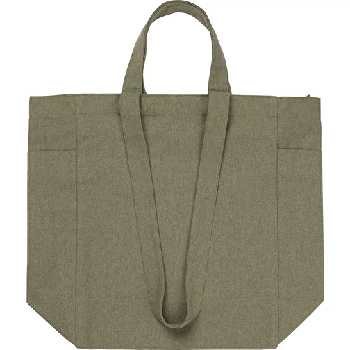 VINGA Hilo AWARET Sac à fermeture éclair en toile rec., vert, Image 4