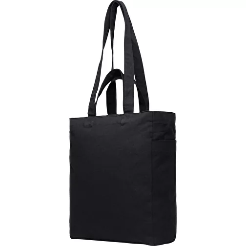 VINGA Hilo AWARET Sac à fermeture éclair en toile rec., noir, Image 1