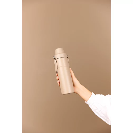 VINGA Baltimore Trek RCS bouteille SS recyclée 600ml, greige, Image 8